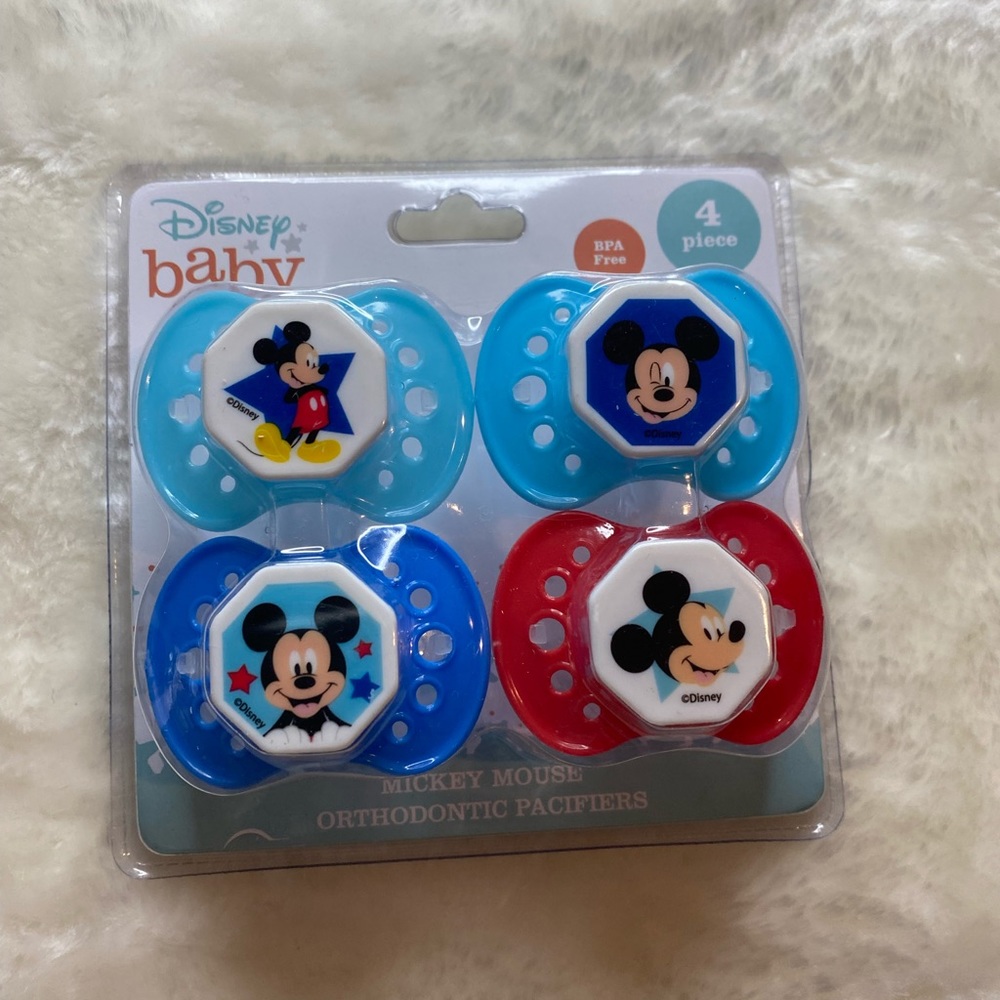 Disney Baby Mickey Mouse Orthodontic Pacifiers